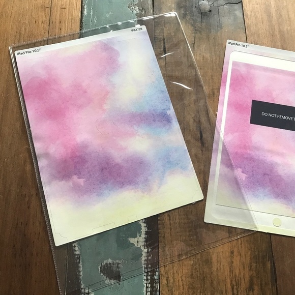 🌺 Host Pick !! 🌺 iPad/iPad Pro 10.5 Pastel Watercolor Skin Cover (vinyl) - Picture 3 of 5